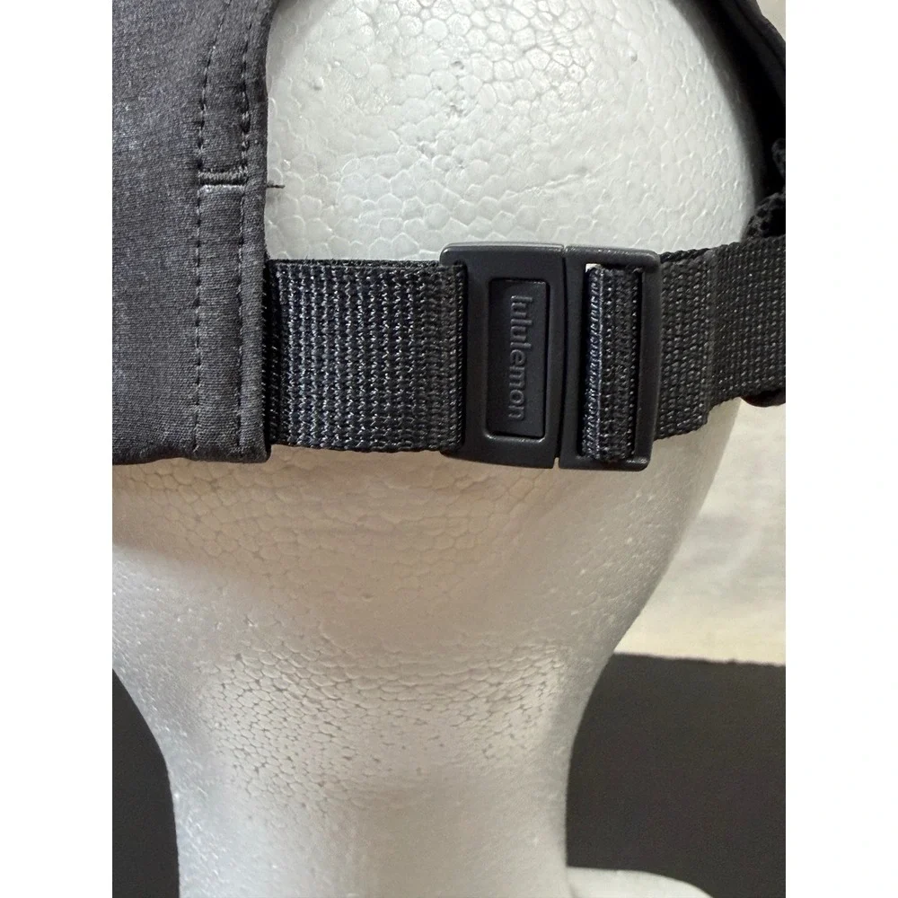 Lululemon Fast‎ and Free Running Hat Unisex OS Gray Acid Wash Adjustable Cap